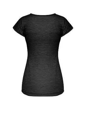 SALEWA | T-shirt de sport à manches courtes Puez Melange Dry pour femmes | schwarz